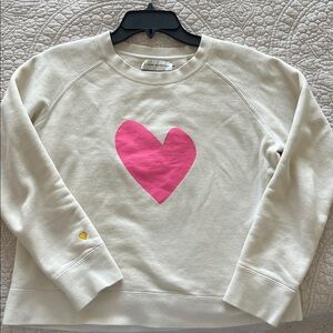 Kerri Rosenthal heart sweatshirt